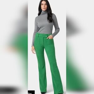 Alloy Apparel Green Corduroy Pants Size 14/37 Tall